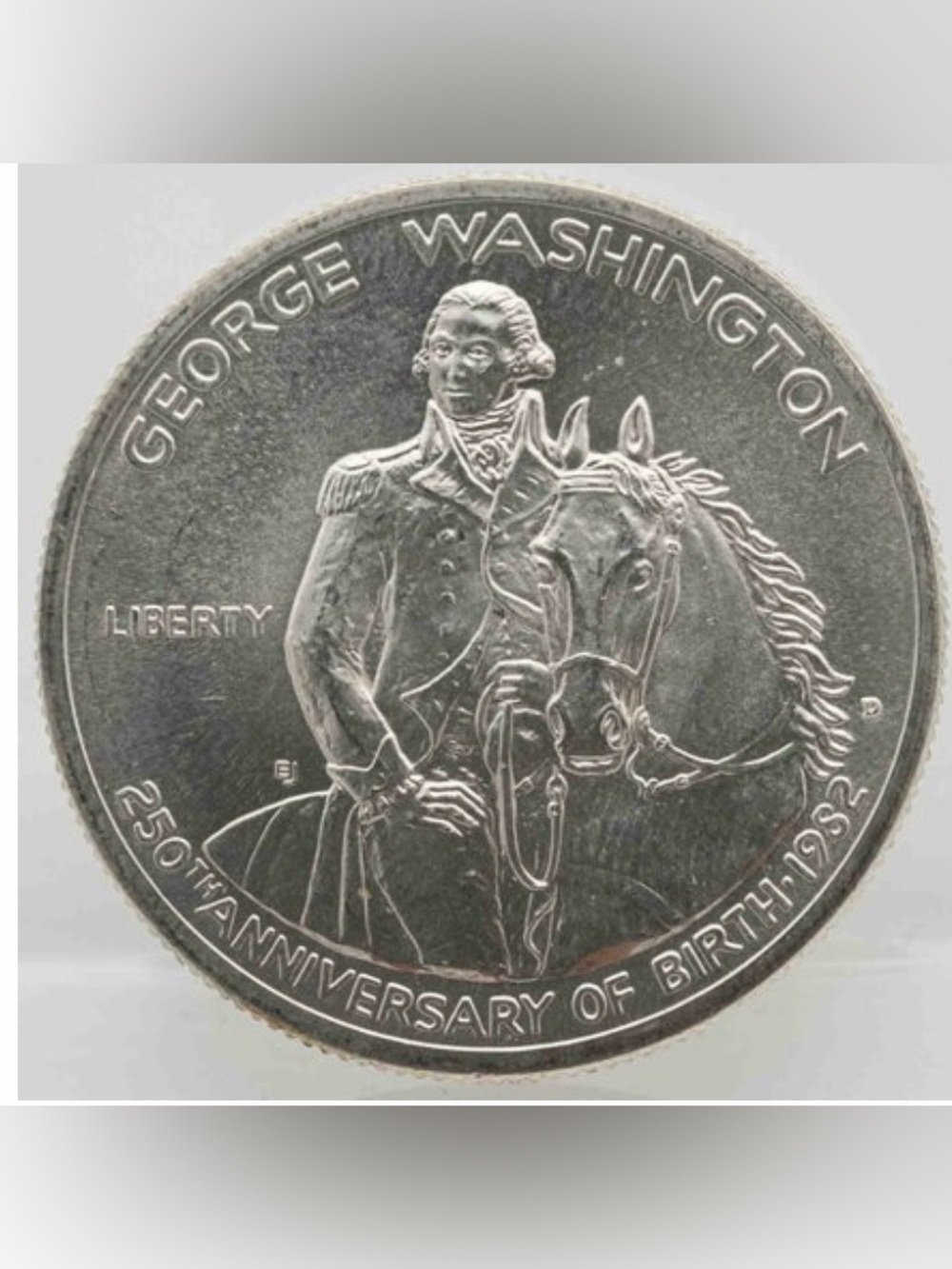 250th Anniversary Commemorative
Washington Silver Halt Dollar